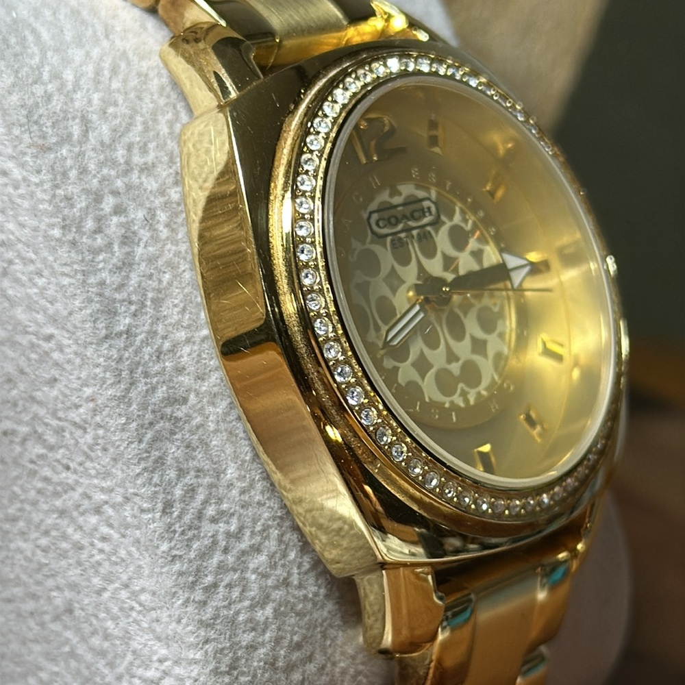 COACH Gold-tone Boyfriend Watch - Picture 3 of 11